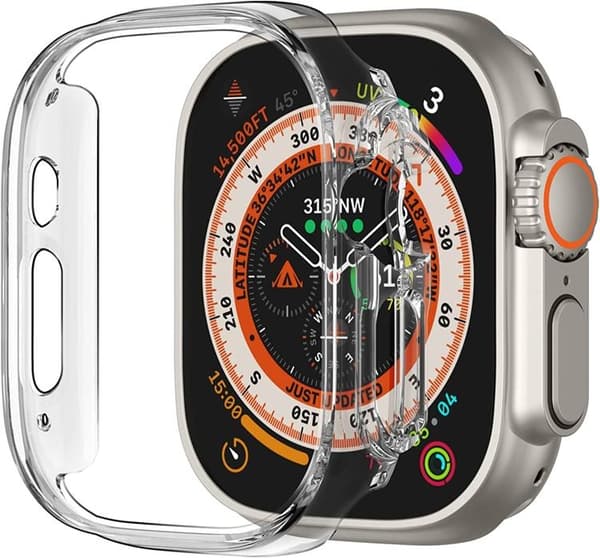 Apple Watch Ultra (49mm) Skal Shockproof - Clear