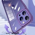 Miniatyrbild 2 av 7: iPhone 14 Pro Max Skal Kameraram i Metall - Vit