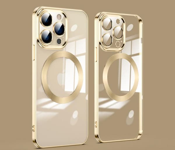 Electro MagSafe mobilskal - Guld iPhone 14 Pro Max