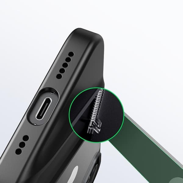 Ugreen iPhone 14 Skal Kickstand - Svart