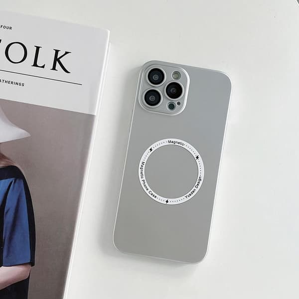 iPhone 14 Pro Max Skal Magsafe Ultra Thin - Silver