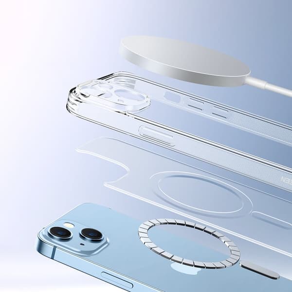 Ugreen iPhone 14 Plus Skal MagSafe Classy Gel - Transparent