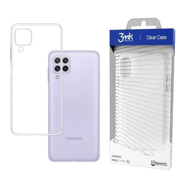 3MK Galaxy A22 4G Skal - Clear