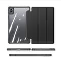 Miniatyrbild 7 av 11: Dux Ducis Realme Pad Mini Fodral Toby Armored Flip Smart - Svart