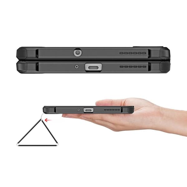 Dux Ducis Realme Pad Mini Fodral Toby Armored Flip Smart - Svart
