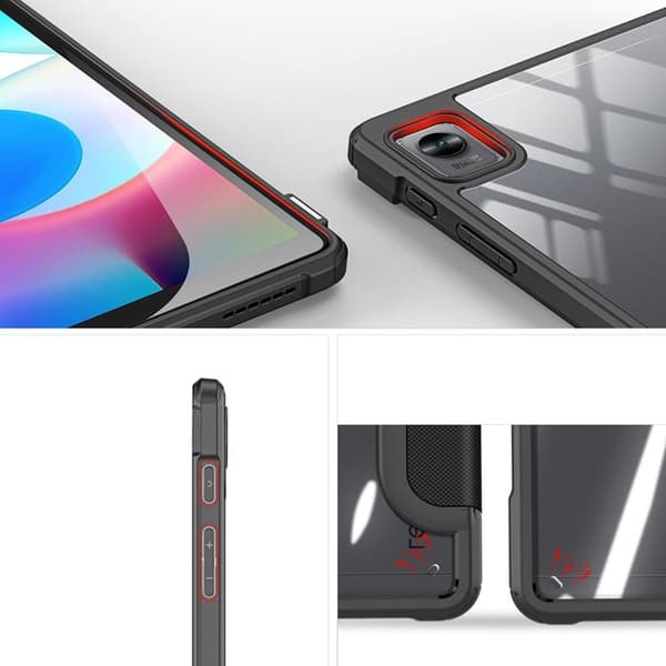 Dux Ducis Realme Pad Mini Fodral Toby Armored Flip Smart - Svart