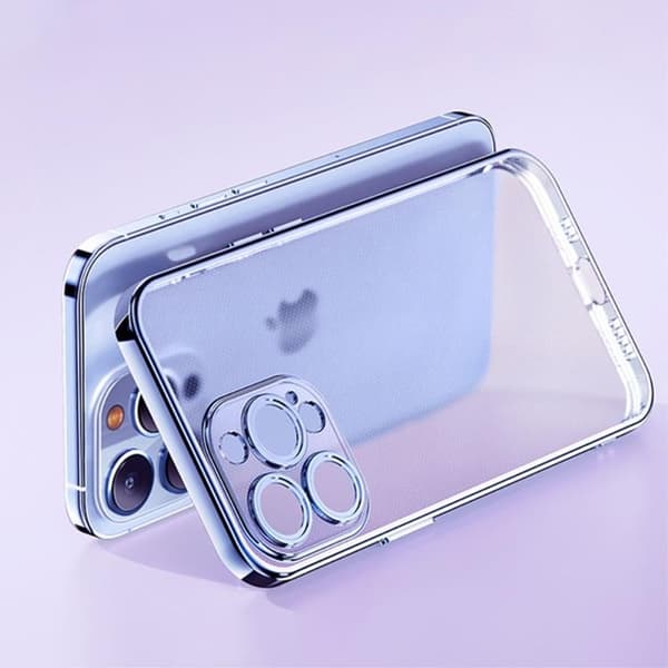 ROCK iPhone 14 Pro Skal Electroplating Matte - Lila