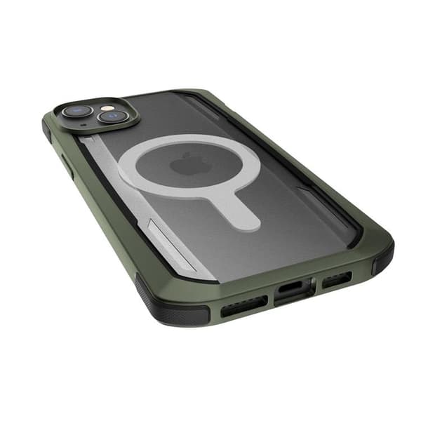Raptic iPhone 14 Skal Magsafe Secure Armored - Grön