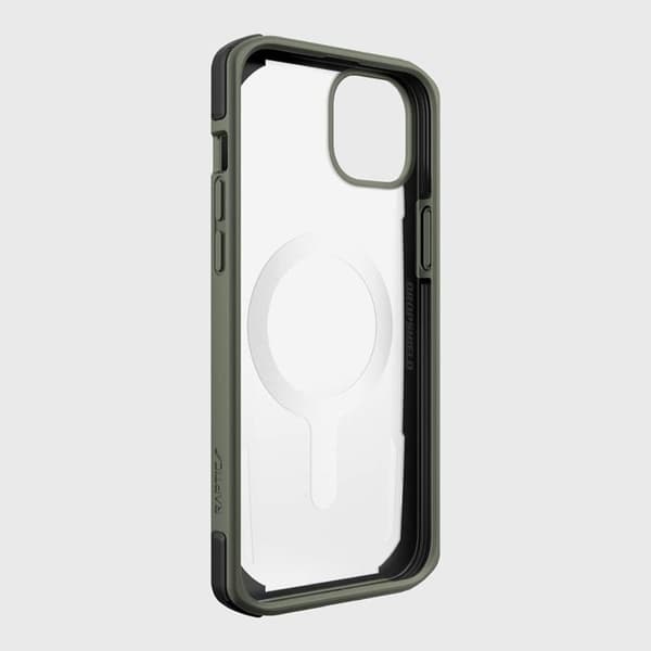 Raptic iPhone 14 Skal Magsafe Secure Armored - Grön