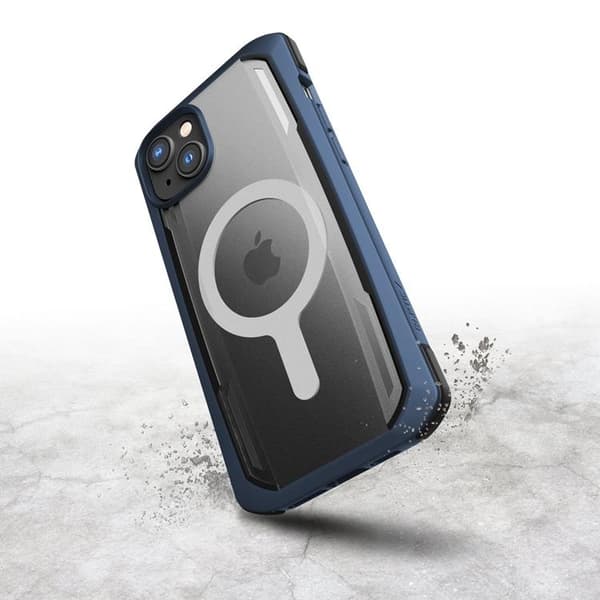 Raptic iPhone 14 Pro Max Skal Magsafe Secure Armored - Blå