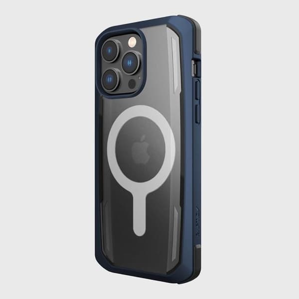 Raptic iPhone 14 Pro Max Skal Magsafe Secure Armored - Blå
