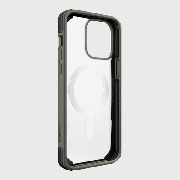 Raptic iPhone 14 Pro Max Skal Magsafe Secure Armored - Grön