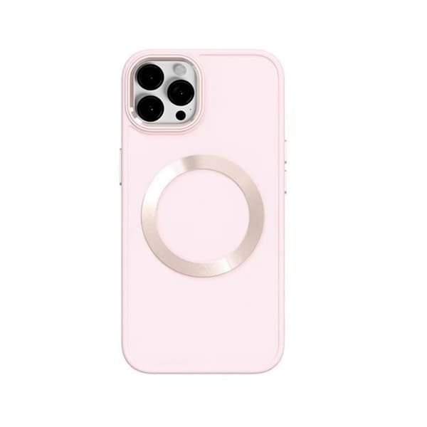 BOOM iPhone 14 Pro Max Skal Magsafe Liquid Silicone - Rosa