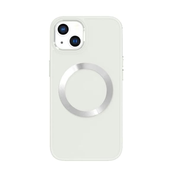 BOOM iPhone 14 Plus Skal Magsafe Liquid Silicone - Ljus Pistachio