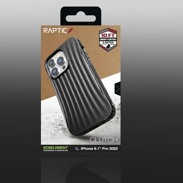 Raptic iPhone 14 Pro Skal Clutch - Svart