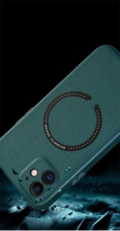 BOOM iPhone 11 Läderskal Magsafe - Rosa