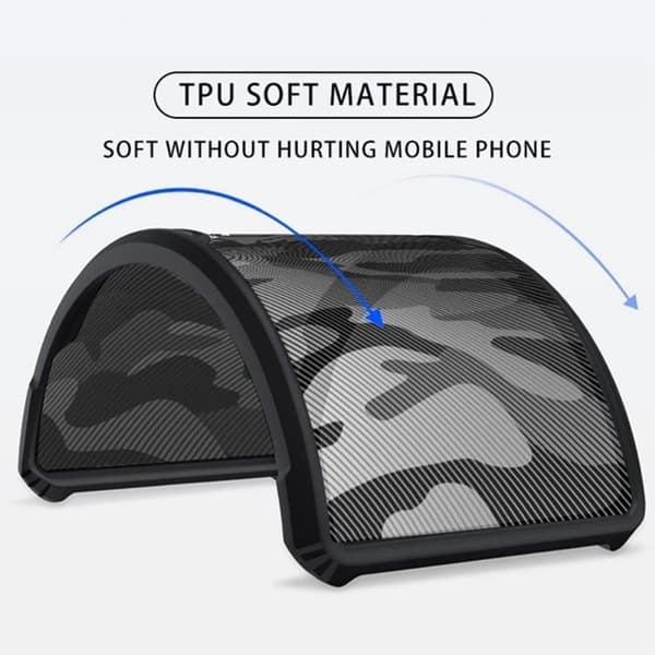 Rzants iPhone 14 Plus Skal Camouflage - Svart