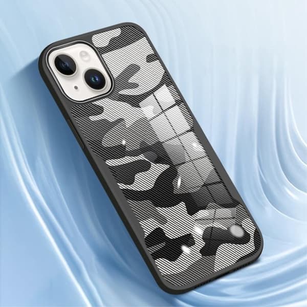 Rzants iPhone 14 Plus Skal Camouflage - Svart