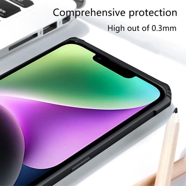 Rzants iPhone 14 Plus Skal Camouflage - Svart