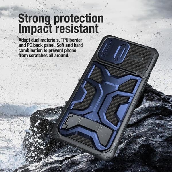 Nillkin iPhone 14 Pro Skal Adventurer Pro - Blå
