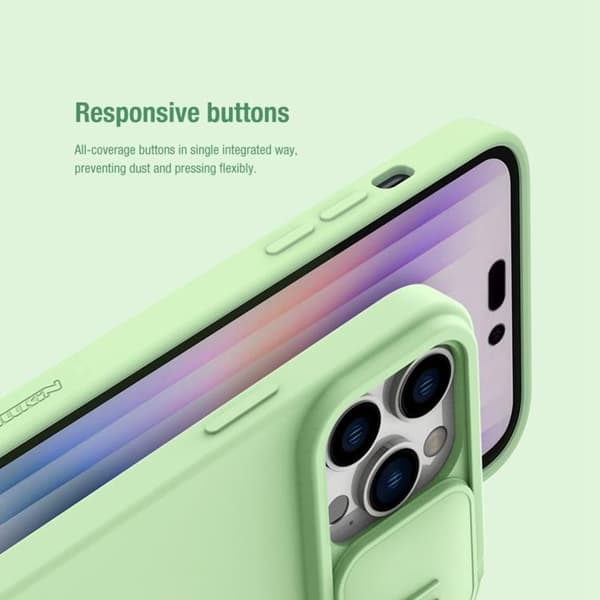 Nillkin iPhone 14 Pro Skal Magsafe Magnetic - Grön
