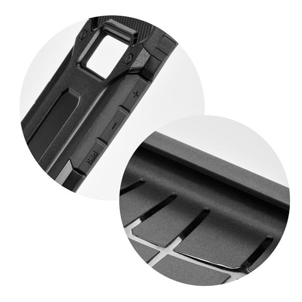 iPhone X/XS Skal Forcell Armor Hårdplast - Svart
