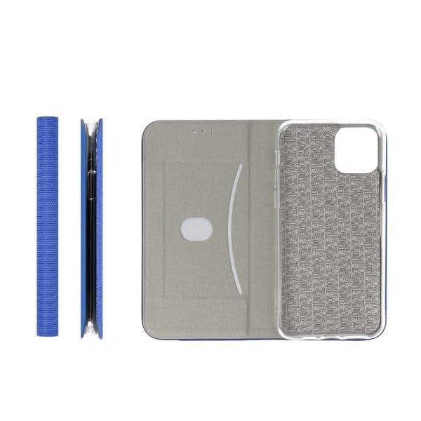 Galaxy A40 Plånboksfodral Sensitive Nylon - Blå