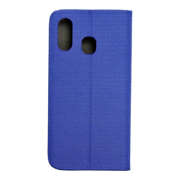 Galaxy A40 Plånboksfodral Sensitive Nylon - Blå