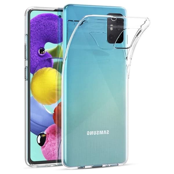 Samsung Galaxy A51 Skal Ultra Slim 0,5mm Transparent