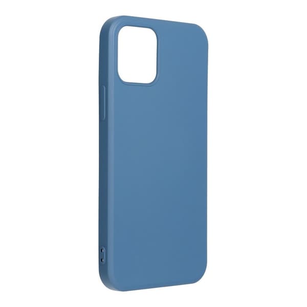 iPhone 12/12 Pro Skal Forcell Silikon Lite Blå