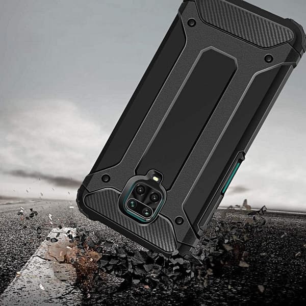 Xiaomi Redmi Note 9S/9 Pro Skal Forcell Armor - Svart