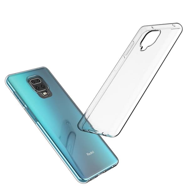 Redmi Note 9S/9 Pro Baksideskal Clear 2mm Mjukplast