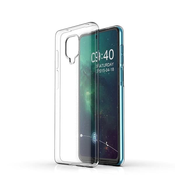Redmi Note 9S/9 Pro Baksideskal Clear 2mm Mjukplast