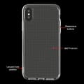 Miniatyrbild 9 av 10: Redmi Note 9S/9 Pro Baksideskal Clear 2mm Mjukplast