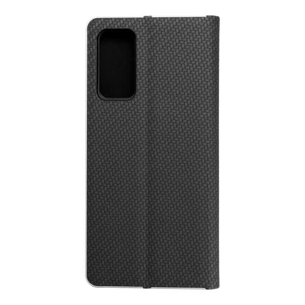 Galaxy S20 FE Plånboksfodral Forcell Luna Carbon - Svart