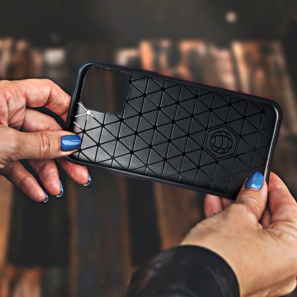Galaxy A52s/A52 5G/A52 4G Skal Forcell Carbon - Svart