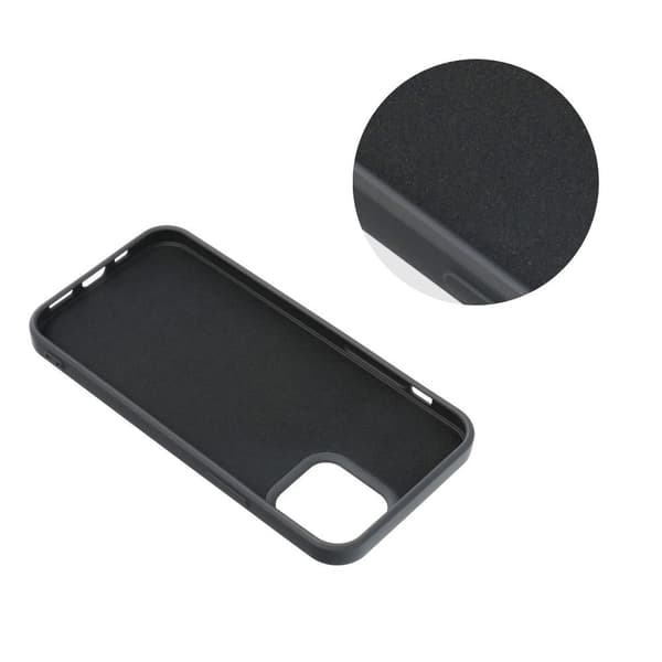 iPhone 13 Skal Forcell Silikon Lite Mjukplast Svart