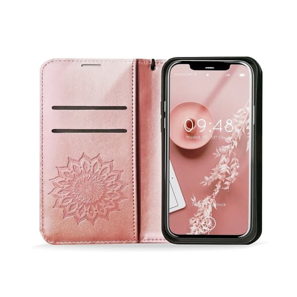 Galaxy A32 5G Plånboksfodral Forcell Mezzo - Rosé- Guld