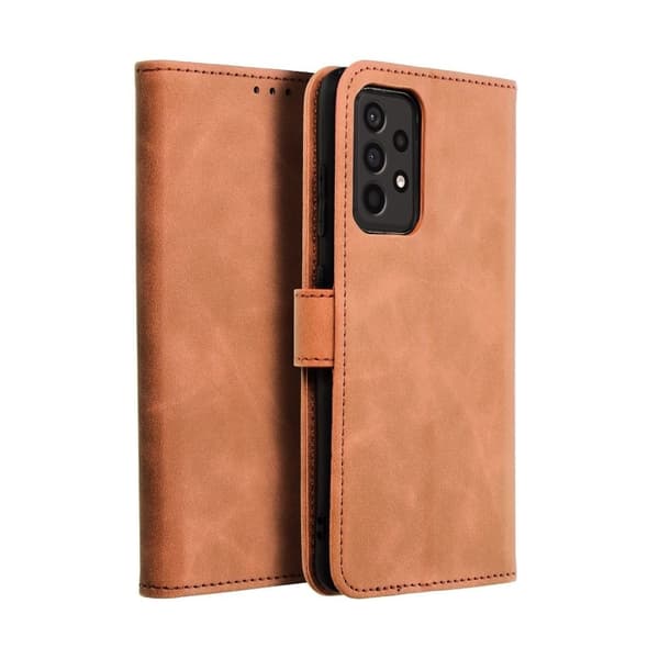 Galaxy A52s/A52 5G/A52 4G Plånboksfodral Forcell Tender Brun