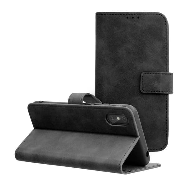 Redmi 9A/9AT Plånboksfodral Forcell Tender - Svart