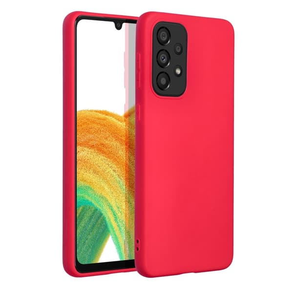 Galaxy A33 5G Skal Forcell Soft Mjukplast - Röd