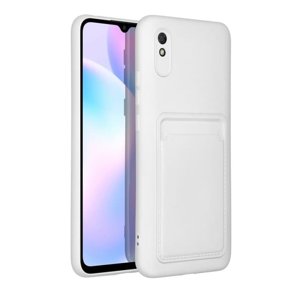 Xiaomi Redmi 9A/9AT Skal Forcell Korthållare Vit