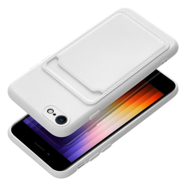 iPhone 7/8/SE (2020/2022) Skal Forcell Korthållare Vit