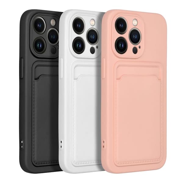 iPhone 7/8/SE (2020/2022) Skal Forcell Korthållare Vit