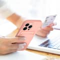 Miniatyrbild 6 av 11: iPhone 11 Skal Forcell Korthållare Mjukplast - Rosa
