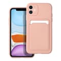 Miniatyrbild 1 av 11: iPhone 11 Skal Forcell Korthållare Mjukplast - Rosa