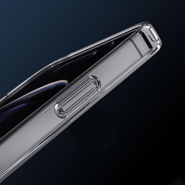 iPhone 12 Pro Max Skal Clear Magsafe Hårdplast Transparant