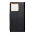 Miniatyrbild 2 av 6: Redmi 10A Plånboksfodral Fancy Eco Läder - Svart/- Guld