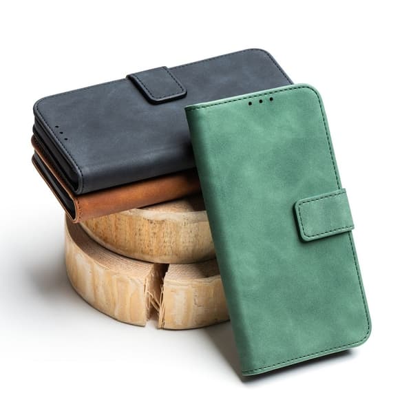 Redmi 10C Plånboksfodral Forcell Tender - Grön