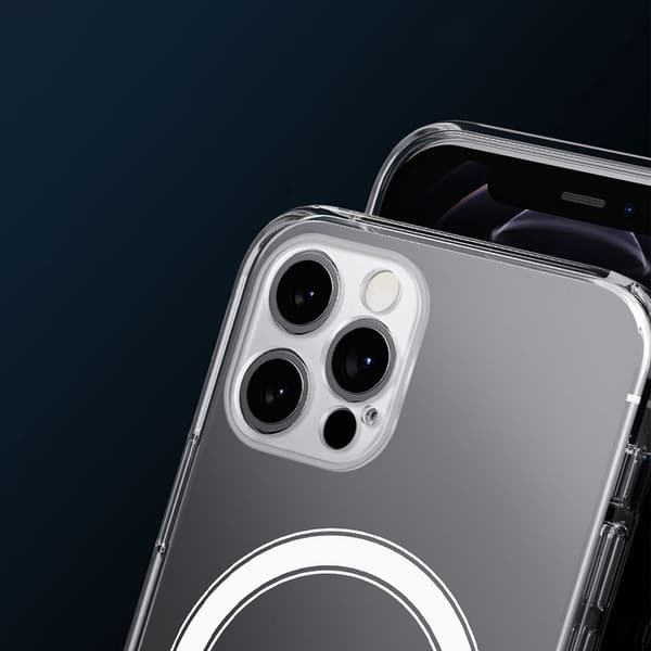 iPhone 11 Pro Skal Clear Magsafe Hårdplast Transparant